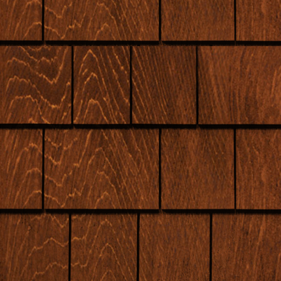 Maibec Express Genuine Wood Shingles in Nutmeg Brown-Chatham-25 sq.ft. BOX