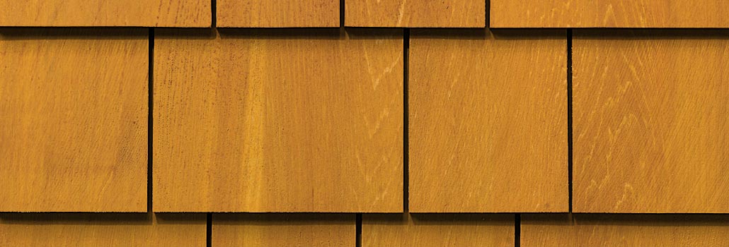 Maibec Genuine Wood Stave Lake Western Red Cedar shingles-R&R Regular-25sqft / 1/2 carton-Light Gray H2BO (Maibec)