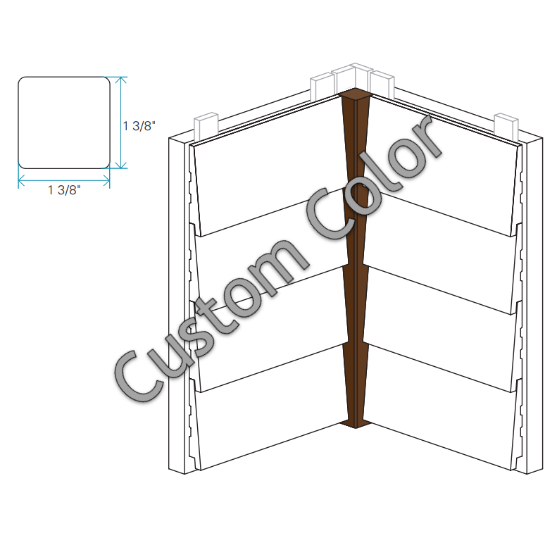 Maibec Genuine Wood Inside Corner
