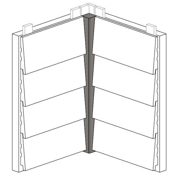 Maibec Express EM+ Genuine Wood Siding in 014 - Lamosite-Textured-2in Trim-5/4 x 4