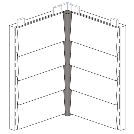 Maibec Express EM+ Genuine Wood Siding in 014 - Lamosite-Textured-2in Trim-5/4 x 4