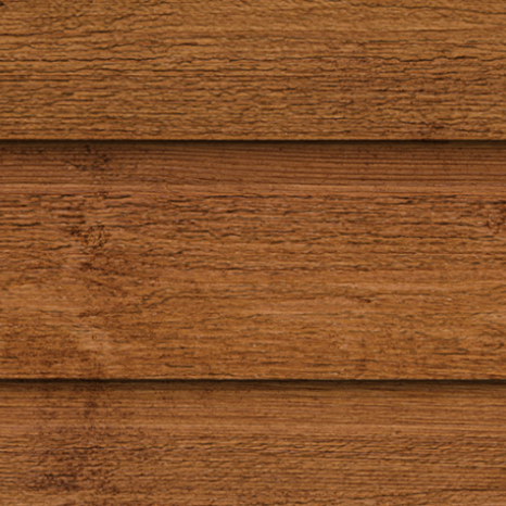 Maibec Genuine Wood Regular Siding in 052 - Algonquin Amber-Textured-Modern-1in x 6in