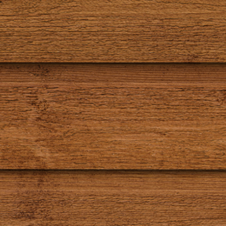 Maibec EM+ Genuine Wood Siding in 052 - Algonquin Amber-Textured-Channel-1 x 6