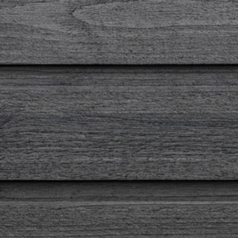 Maibec Genuine Wood Regular Siding in 058 - Coastal Charcoal-Textured-Rabbeted Bevel-1in x 8in