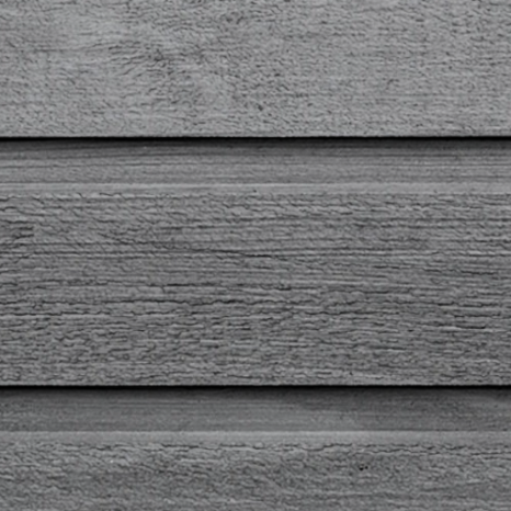 Maibec Genuine Wood Regular Siding in 059 - Ocean Spray Silver-Textured-Modern-1in x 6in