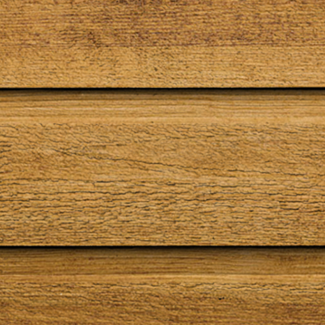 Maibec Genuine Wood Regular Siding in 051 - Prairie Gold-Textured-Modern-1in x 6in