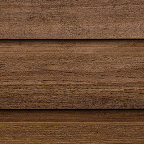 Maibec Genuine Wood Regular Siding in 053 - Muskoka Brown-Textured-Rabbeted Bevel-1in x 8in