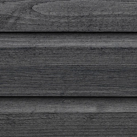Maibec Genuine Wood Regular Siding in 058 - Coastal Charcoal-Textured-Modern-1in x 6in