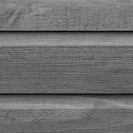 Maibec Genuine Wood Regular Siding in 059 - Ocean Spray Silver-Textured-Modern-1in x 8in