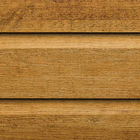 Maibec Genuine Wood Regular Siding in 051 - Prairie Gold-Textured-Modern-1in x 8in