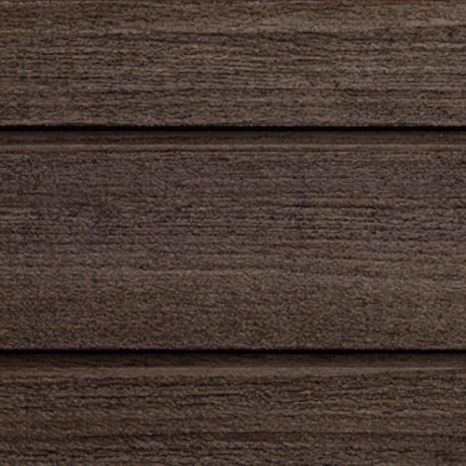 Maibec Genuine Wood Regular Siding in 061 - Fundy Bay Brown-Textured-Rabbeted Bevel-1in x 6in