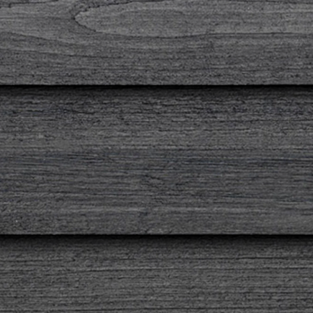 Maibec Genuine Wood Regular Siding in 058 - Coastal Charcoal-Textured-Rabbeted Bevel-1in x 4in