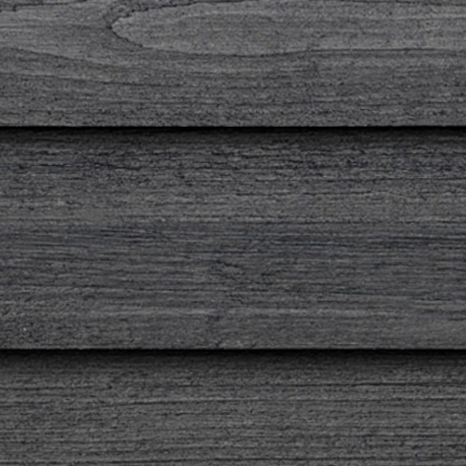 Maibec Genuine Wood Regular Siding in 058 - Coastal Charcoal-Textured-Rabbeted Bevel-1in x 4in