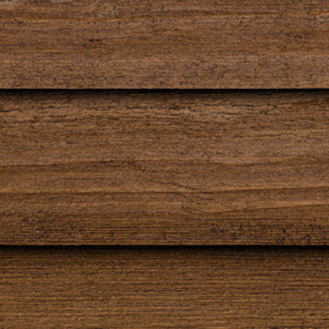 Maibec Genuine Wood Regular Siding in 053 - Muskoka Brown-Textured-Rabbeted Bevel-1in x 4in