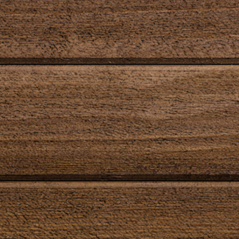 Maibec Genuine Wood Regular Siding in 053 - Muskoka Brown-Textured-Modern-1in x 8in
