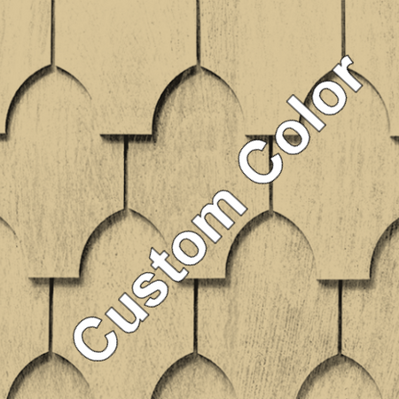 Maibec Genuine Wood Victorian Shingles in Custom Color-Nantucket-Arrow