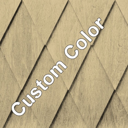 Maibec Genuine Wood Victorian Shingles in Custom Color-Nantucket-Octagonal