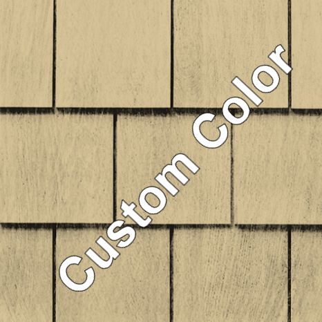 Maibec Genuine Wood Victorian Shingles in Custom Color-Nantucket-Diagonal