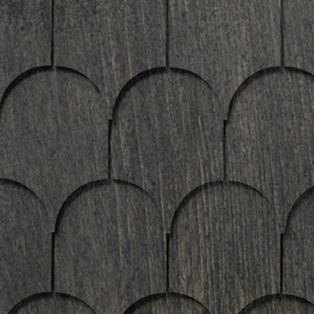 Maibec Genuine Wood Victorian Shingles in Jamacain Pepper-Nantucket-Diagonal