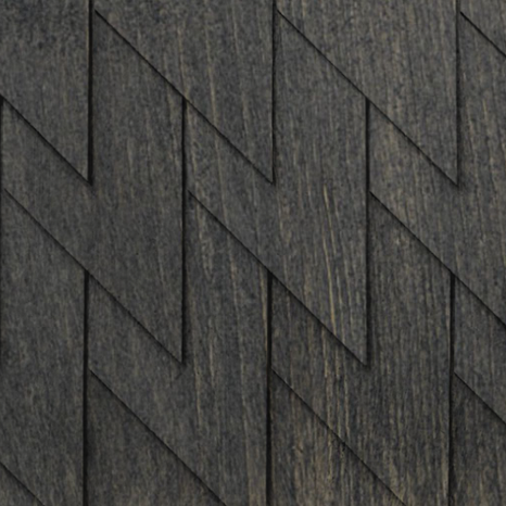 Maibec Genuine Wood Victorian Shingles in Jamacain Pepper