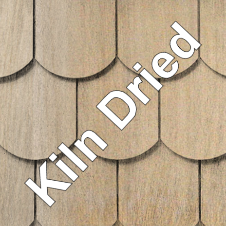 Maibec Genuine Wood Victorian Shingles in Kiln Dried-Nantucket-Half Cove