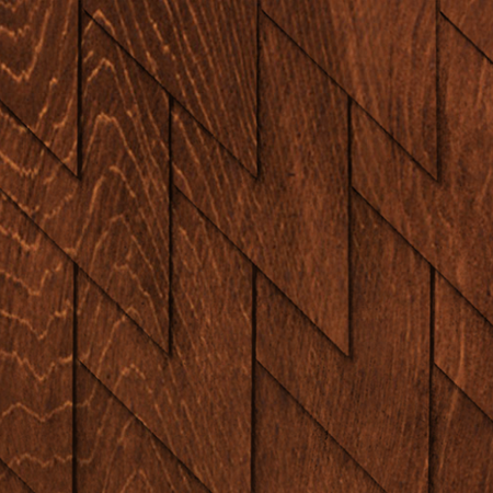 Maibec Genuine Wood Victorian Shingles in Nutmeg Brown-Nantucket-Fish Scale