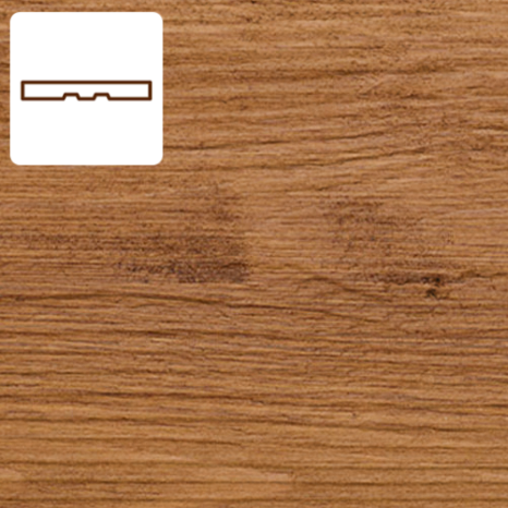 Maibec Genuine Wood Siding 1in Trim (Maibec Natural Tones)-Prairie Gold 051 (Maibec)-Textured-1in x 3in