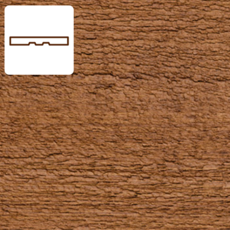 Maibec Genuine Wood Siding 1in Trim (Maibec Natural Tones)-Prairie Gold 051 (Maibec)-Textured-1in x 4in