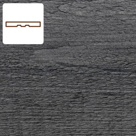 Maibec Genuine Wood Siding 1in Trim (Maibec Natural Tones)-Prairie Gold 051 (Maibec)-Textured-1in x 8in