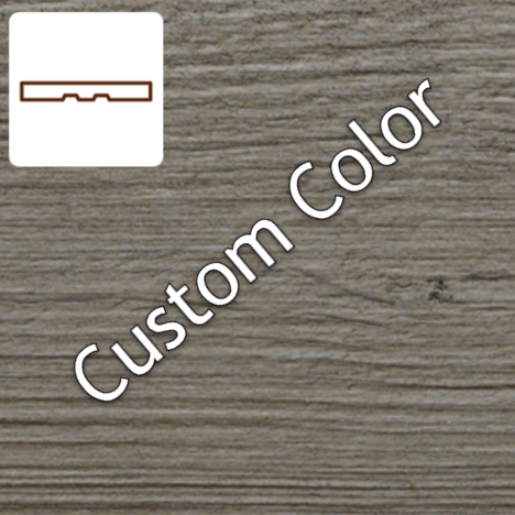 Maibec Genuine Wood Siding 1in Trim (Custom Color)-Custom Color-Brushed-1in x 5in