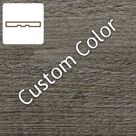 Maibec Genuine Wood Siding 1in Trim (Custom Color)-Custom Color-Brushed-1in x 6in