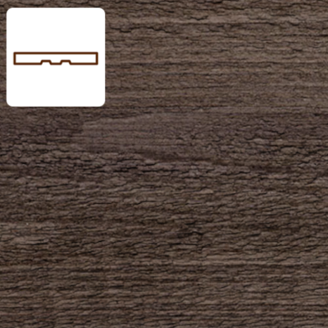 Maibec Genuine Wood Siding 1in Trim (Maibec Natural Tones)-Prairie Gold 051 (Maibec)-Brushed-1in x 6in