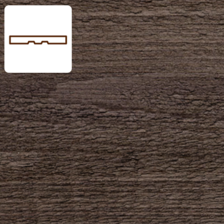 Maibec Genuine Wood Siding 1in Trim (Maibec Natural Tones)-Prairie Gold 051 (Maibec)-Brushed-1in x 6in
