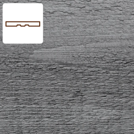 Maibec Genuine Wood Siding 1in Trim (Maibec Natural Tones)-Prairie Gold 051 (Maibec)-Textured-1in x 10in