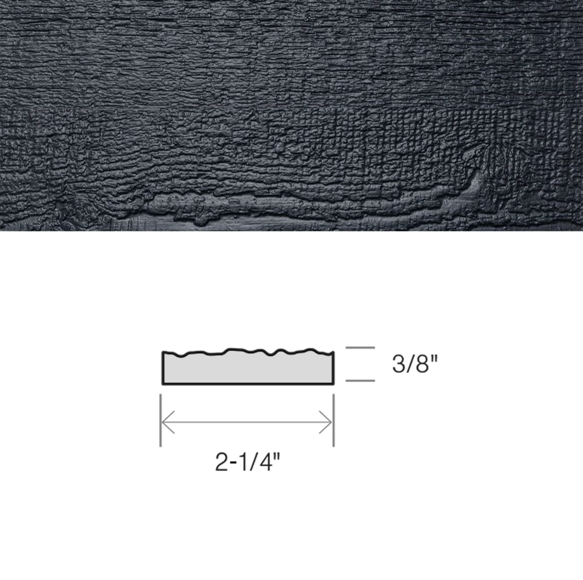 Maibec CanExel Board & Batten Engineered Siding in Midnight Blue-Batten