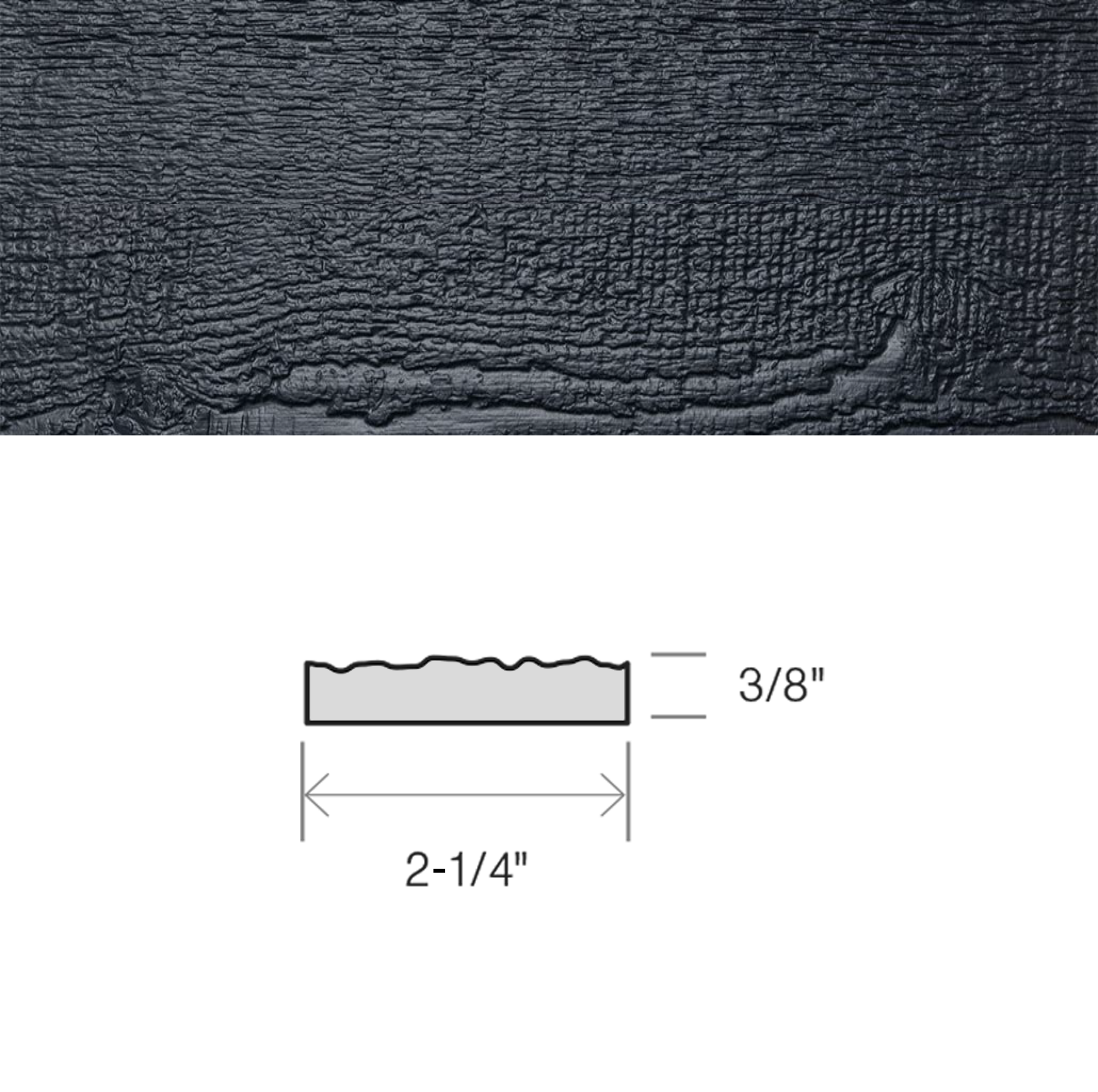 Maibec CanExel Board & Batten Engineered Siding in Midnight Blue-Batten