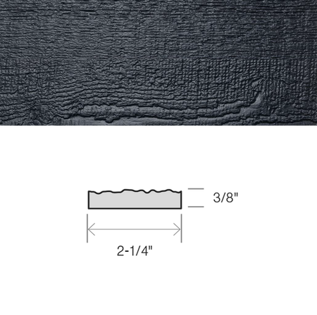 Maibec CanExel Board & Batten Engineered Siding in Midnight Blue-Batten