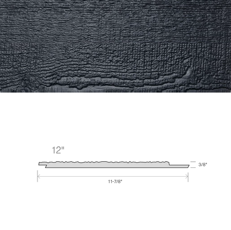 Maibec CanExel Board & Batten Engineered Siding in Midnight Blue