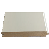 Ready Pine MDF Cloud White Opaque Panels-V-Match Profile-1in x 6in-Unit Price (Per Pack of 4)