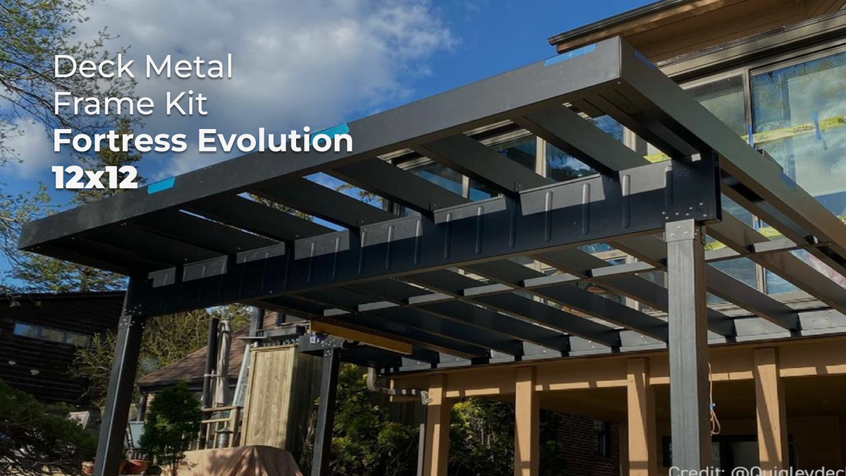 12' x 12' Deck Metal Frame Kit (Fortress Evolution)