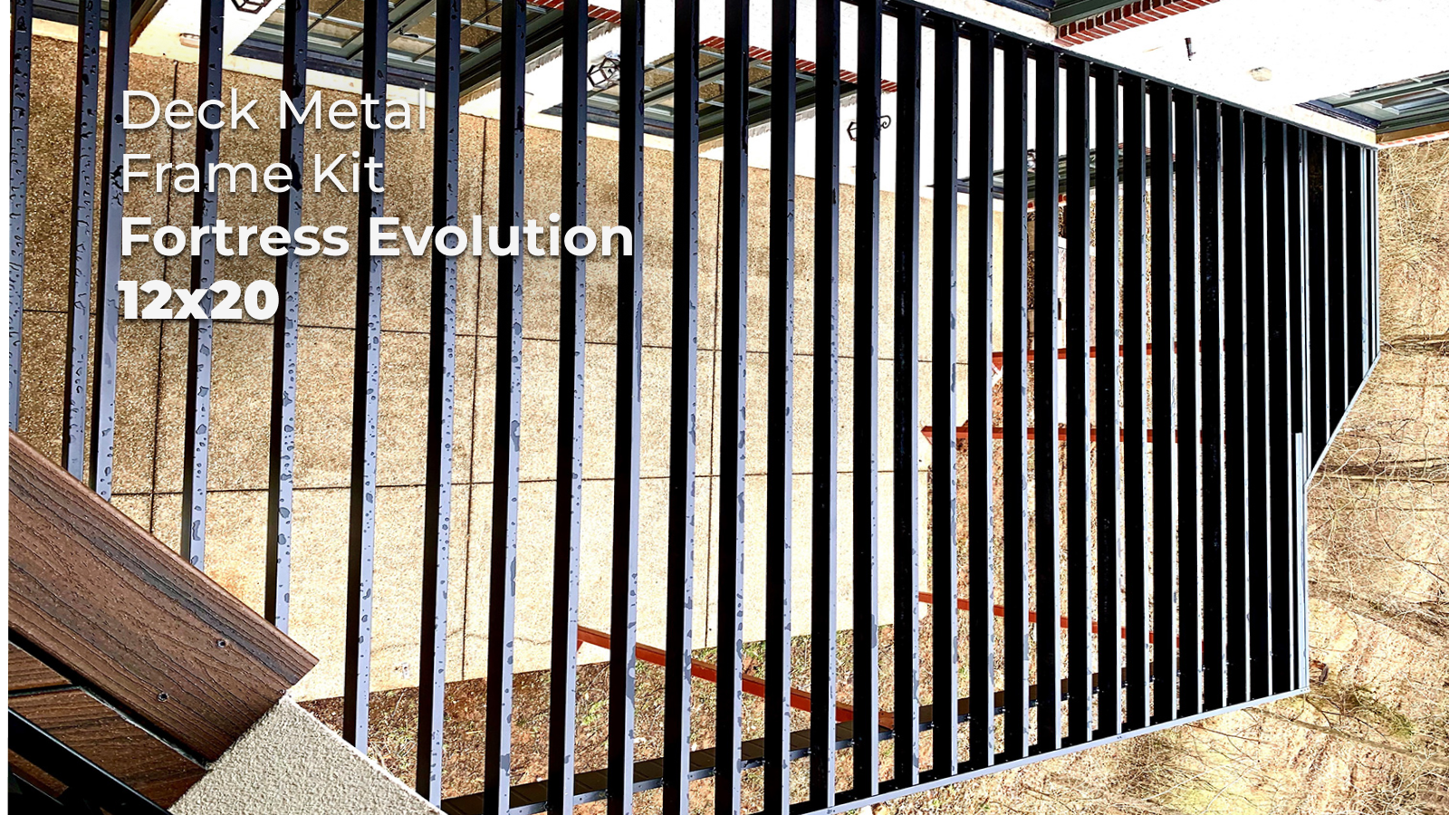 12' x 20' Deck Metal Frame Kit (Fortress Evolution)