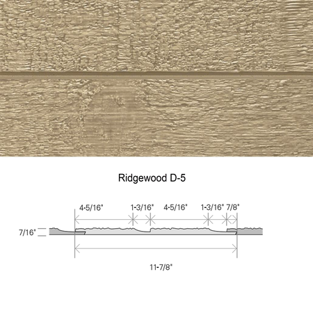 Maibec CanExel Engineered Siding in Sandalwood-CedftR-Vue 9in-9in-3/8in