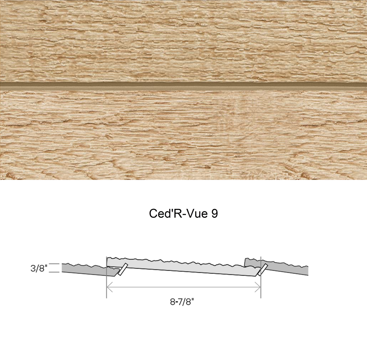 Maibec CanExel Engineered Siding in Scandinavian