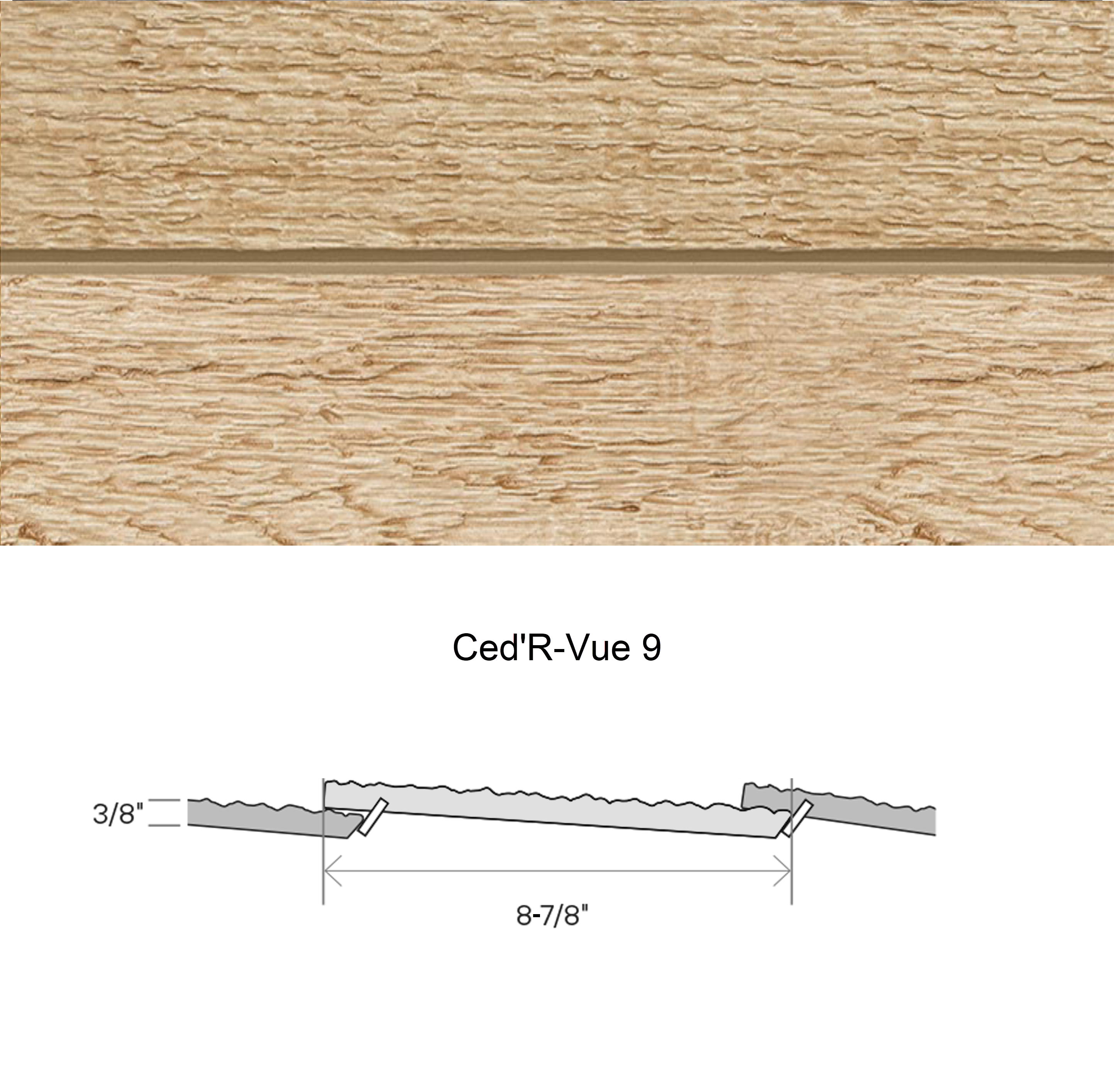 Maibec CanExel Engineered Siding in Scandinavian