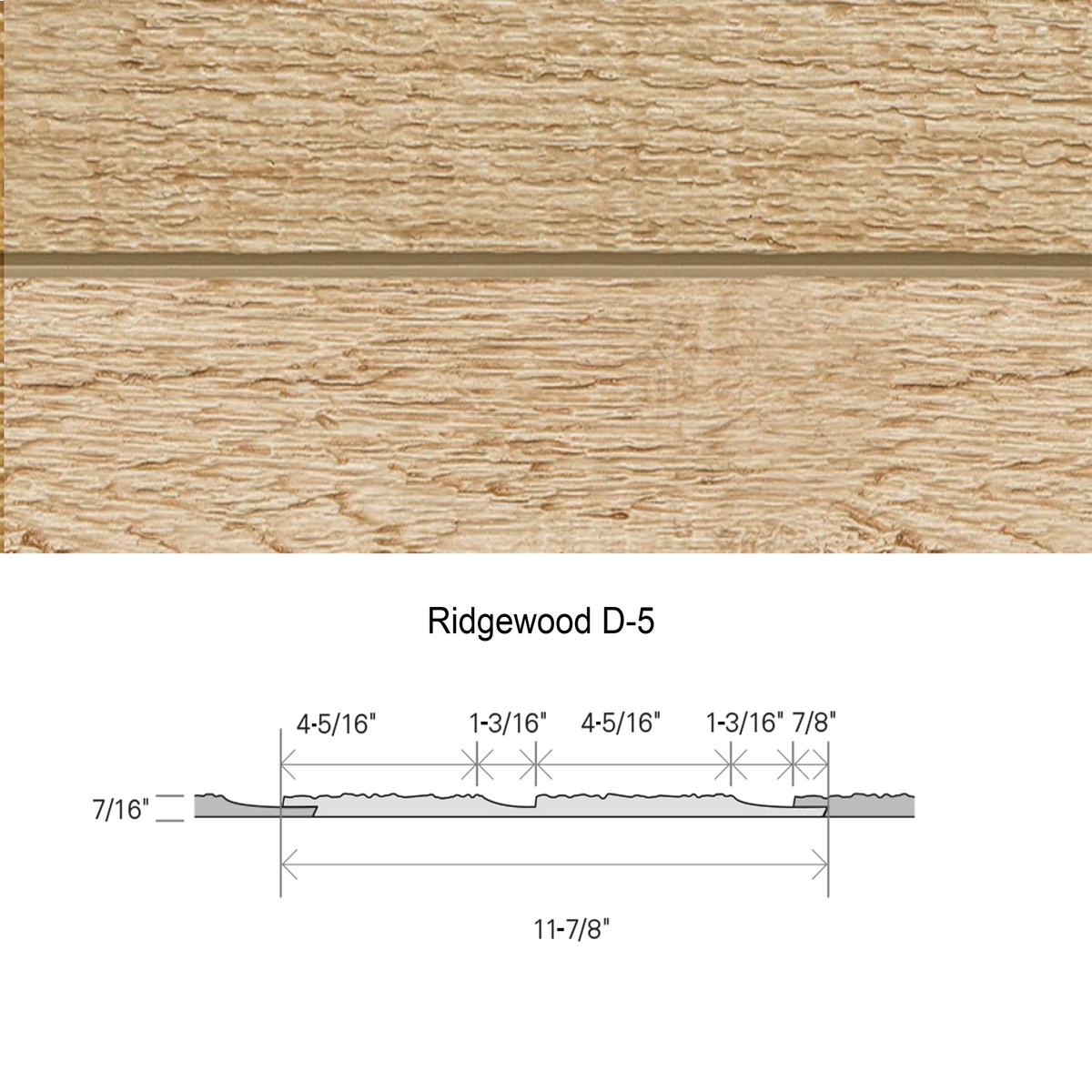 Maibec CanExel Engineered Siding in Scandinavian-CedftR-Vue 9in-9in-3/8in