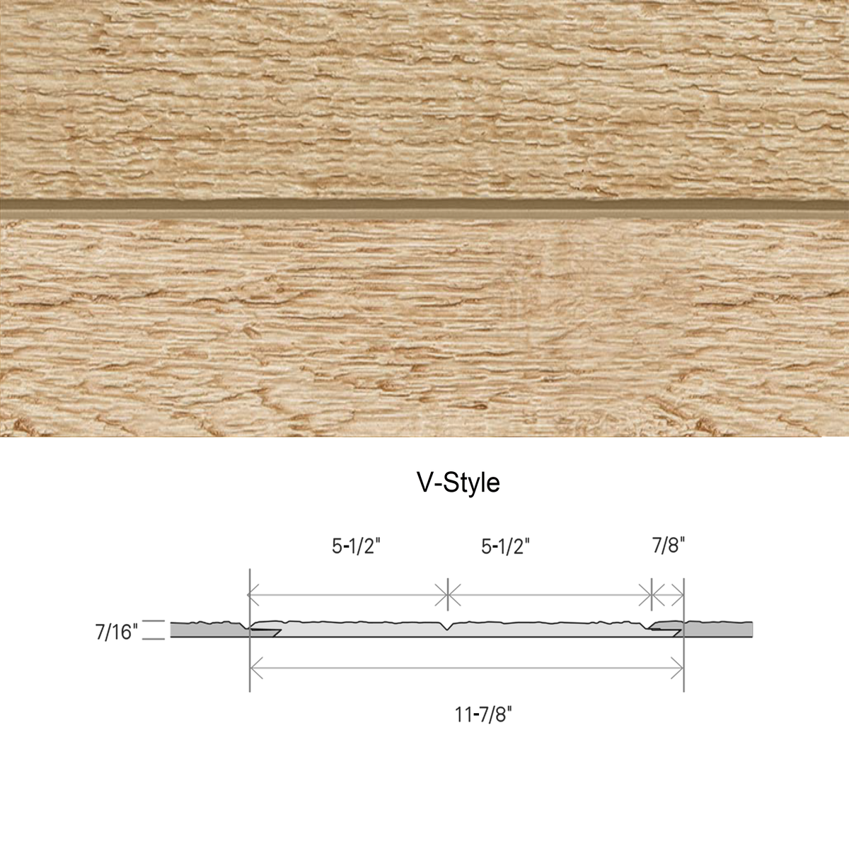Maibec CanExel Engineered Siding in Scandinavian-Ridgewood D-5-12in-7/16in