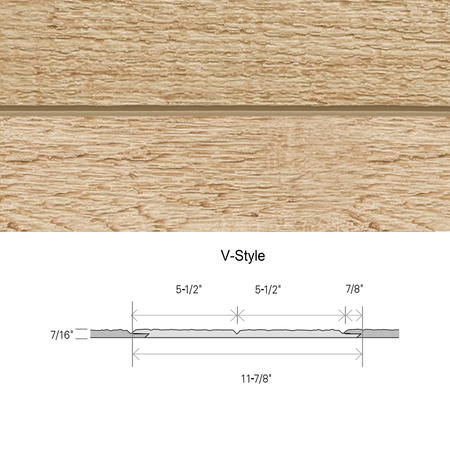 Maibec CanExel Engineered Siding in Scandinavian-Ridgewood D-5-12in-7/16in