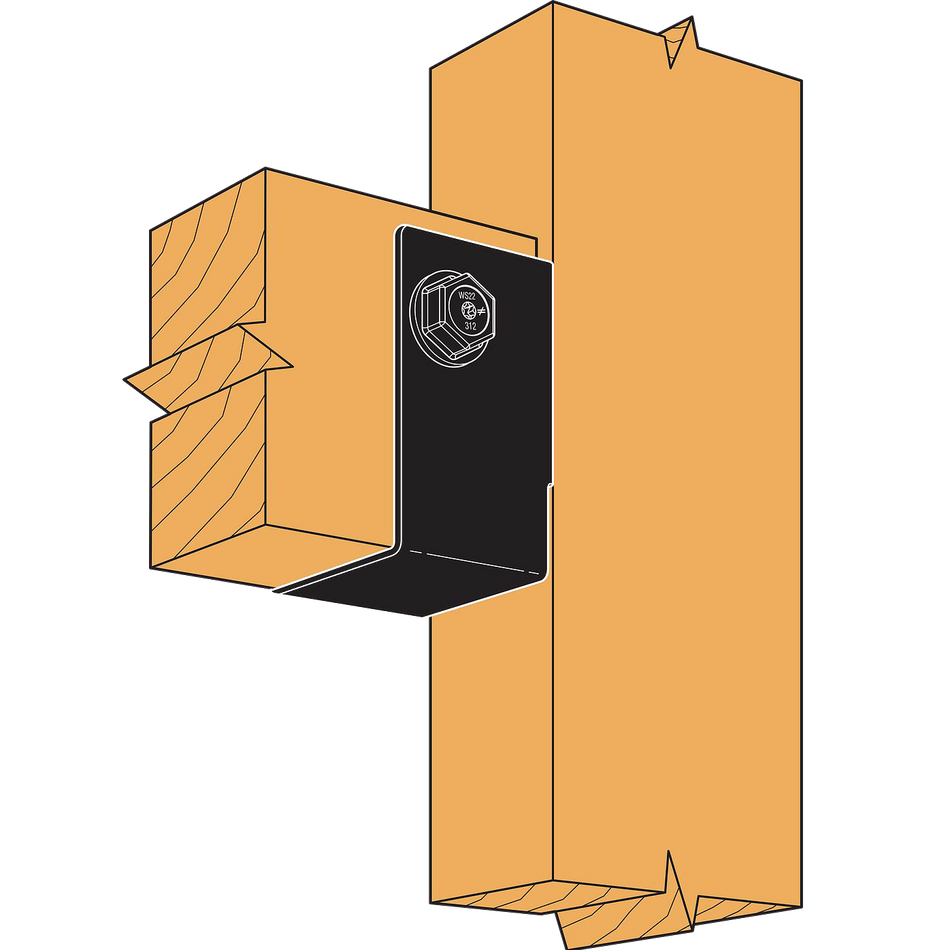 Simpson Strong-Tie APHH Concealed-Flange Heavy Joist Hanger