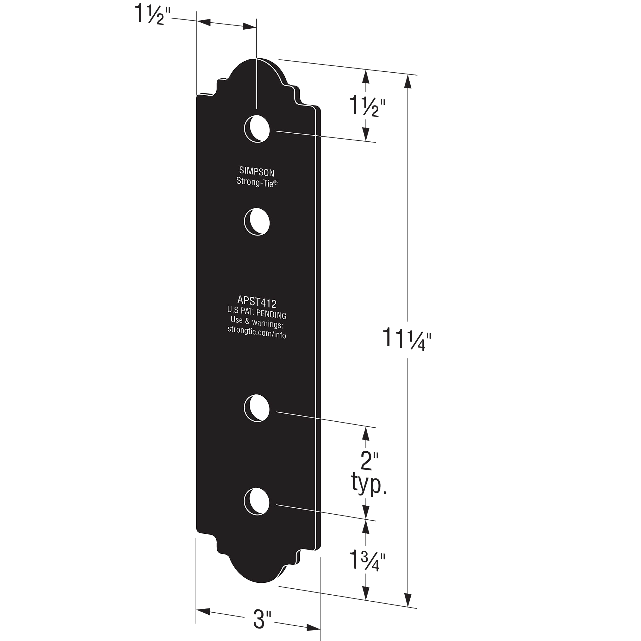 Simpson Strong-Tie APST Flat Strap