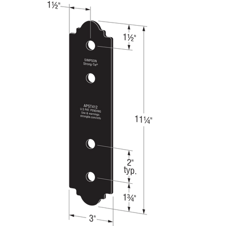 Simpson Strong-Tie APST Flat Strap